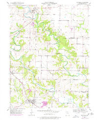 Monticello Missouri Historical topographic map, 1:24000 scale, 7.5 X 7.5 Minute, Year 1950