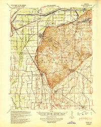 Morley Missouri Historical topographic map, 1:62500 scale, 15 X 15 Minute, Year 1939