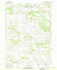 Mount Sterling Iowa Historical topographic map, 1:24000 scale, 7.5 X 7.5 Minute, Year 1968