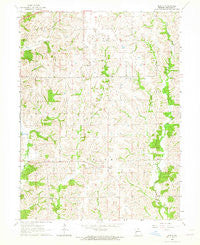 Mystic Missouri Historical topographic map, 1:24000 scale, 7.5 X 7.5 Minute, Year 1963
