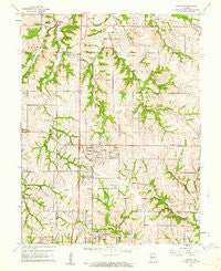 Nashua Missouri Historical topographic map, 1:24000 scale, 7.5 X 7.5 Minute, Year 1961