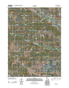 Neeper Missouri Historical topographic map, 1:24000 scale, 7.5 X 7.5 Minute, Year 2012