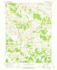Nelsonville Missouri Historical topographic map, 1:24000 scale, 7.5 X 7.5 Minute, Year 1964