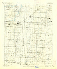 Nevada Missouri Historical topographic map, 1:125000 scale, 30 X 30 Minute, Year 1894