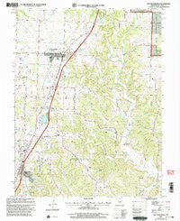 New Bloomfield Missouri Historical topographic map, 1:24000 scale, 7.5 X 7.5 Minute, Year 2000