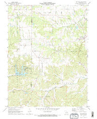 New Melle Missouri Historical topographic map, 1:24000 scale, 7.5 X 7.5 Minute, Year 1972