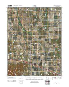 New Florence Missouri Historical topographic map, 1:24000 scale, 7.5 X 7.5 Minute, Year 2012