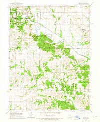 Newark Missouri Historical topographic map, 1:24000 scale, 7.5 X 7.5 Minute, Year 1964