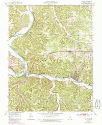 Newburg Missouri Historical topographic map, 1:24000 scale, 7.5 X 7.5 Minute, Year 1950