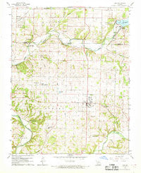 Nixa Missouri Historical topographic map, 1:24000 scale, 7.5 X 7.5 Minute, Year 1960