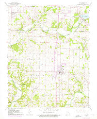 Nixa Missouri Historical topographic map, 1:24000 scale, 7.5 X 7.5 Minute, Year 1960