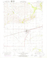 Norborne Missouri Historical topographic map, 1:24000 scale, 7.5 X 7.5 Minute, Year 1957