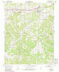 Norwood Missouri Historical topographic map, 1:24000 scale, 7.5 X 7.5 Minute, Year 1951