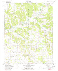 Oak Grove Heights Missouri Historical topographic map, 1:24000 scale, 7.5 X 7.5 Minute, Year 1970