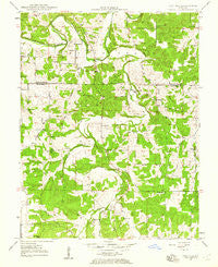 Oak Hill Missouri Historical topographic map, 1:24000 scale, 7.5 X 7.5 Minute, Year 1948