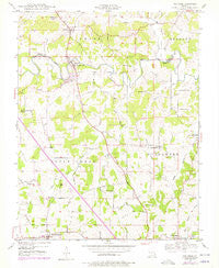 Oak Ridge Missouri Historical topographic map, 1:24000 scale, 7.5 X 7.5 Minute, Year 1947