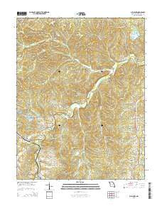 Old Mines Missouri Current topographic map, 1:24000 scale, 7.5 X 7.5 Minute, Year 2015