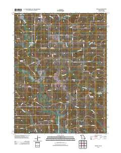 Omaha Missouri Historical topographic map, 1:24000 scale, 7.5 X 7.5 Minute, Year 2012