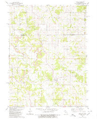 Omaha Missouri Historical topographic map, 1:24000 scale, 7.5 X 7.5 Minute, Year 1980