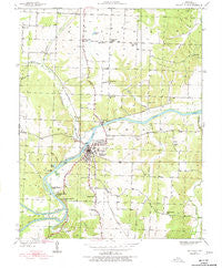 Osceola Missouri Historical topographic map, 1:24000 scale, 7.5 X 7.5 Minute, Year 1939