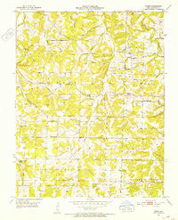 Owens Missouri Historical topographic map, 1:24000 scale, 7.5 X 7.5 Minute, Year 1951