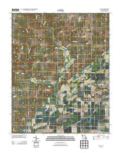 Oxly Missouri Historical topographic map, 1:24000 scale, 7.5 X 7.5 Minute, Year 2011