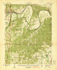 Pacific Missouri Historical topographic map, 1:24000 scale, 7.5 X 7.5 Minute, Year 1937