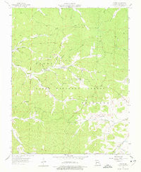 Palmer Missouri Historical topographic map, 1:24000 scale, 7.5 X 7.5 Minute, Year 1958