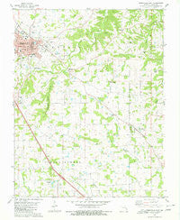 Perryville East Missouri Historical topographic map, 1:24000 scale, 7.5 X 7.5 Minute, Year 1980