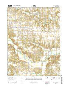 Philadelphia Missouri Current topographic map, 1:24000 scale, 7.5 X 7.5 Minute, Year 2014