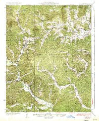 Piedmont Missouri Historical topographic map, 1:62500 scale, 15 X 15 Minute, Year 1935