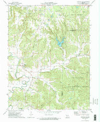 Pinnacle Lake Missouri Historical topographic map, 1:24000 scale, 7.5 X 7.5 Minute, Year 1973