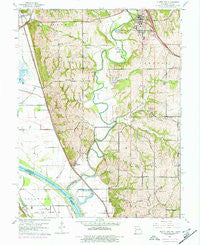 Platte City Missouri Historical topographic map, 1:24000 scale, 7.5 X 7.5 Minute, Year 1961