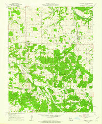 Pleasant Hope Missouri Historical topographic map, 1:24000 scale, 7.5 X 7.5 Minute, Year 1961