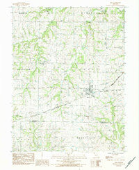 Polo Missouri Historical topographic map, 1:24000 scale, 7.5 X 7.5 Minute, Year 1984