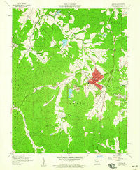 Potosi Missouri Historical topographic map, 1:24000 scale, 7.5 X 7.5 Minute, Year 1958
