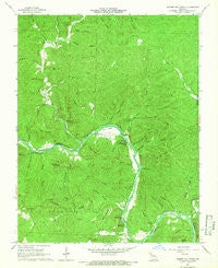 Powder Mill Ferry Missouri Historical topographic map, 1:24000 scale, 7.5 X 7.5 Minute, Year 1965