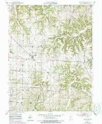 Prairie Home Missouri Historical topographic map, 1:24000 scale, 7.5 X 7.5 Minute, Year 1952