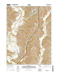 Princeton Missouri Current topographic map, 1:24000 scale, 7.5 X 7.5 Minute, Year 2014