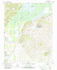Puxico Missouri Historical topographic map, 1:24000 scale, 7.5 X 7.5 Minute, Year 1962