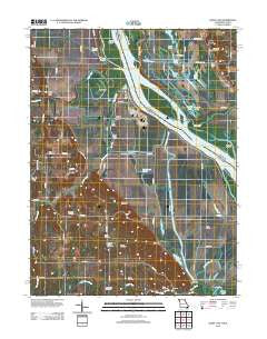 Quincy SW Missouri Historical topographic map, 1:24000 scale, 7.5 X 7.5 Minute, Year 2012