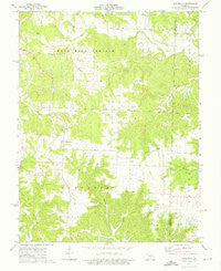 Readsville Missouri Historical topographic map, 1:24000 scale, 7.5 X 7.5 Minute, Year 1973