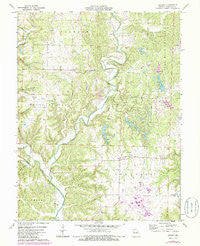 Reform Missouri Historical topographic map, 1:24000 scale, 7.5 X 7.5 Minute, Year 1975
