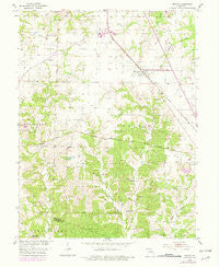 Renick Missouri Historical topographic map, 1:24000 scale, 7.5 X 7.5 Minute, Year 1953