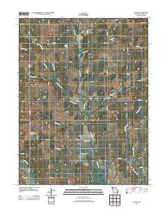 Roads Missouri Historical topographic map, 1:24000 scale, 7.5 X 7.5 Minute, Year 2012