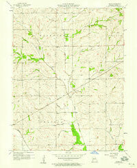 Roads Missouri Historical topographic map, 1:24000 scale, 7.5 X 7.5 Minute, Year 1957