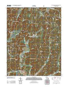 Rock Pile Mountain Missouri Historical topographic map, 1:24000 scale, 7.5 X 7.5 Minute, Year 2011