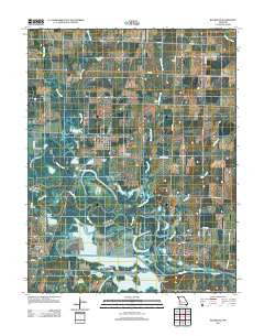 Rockville Missouri Historical topographic map, 1:24000 scale, 7.5 X 7.5 Minute, Year 2011