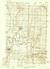 Rockville Missouri Historical topographic map, 1:24000 scale, 7.5 X 7.5 Minute, Year 1934
