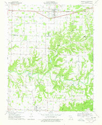 Rogersville Missouri Historical topographic map, 1:24000 scale, 7.5 X 7.5 Minute, Year 1970